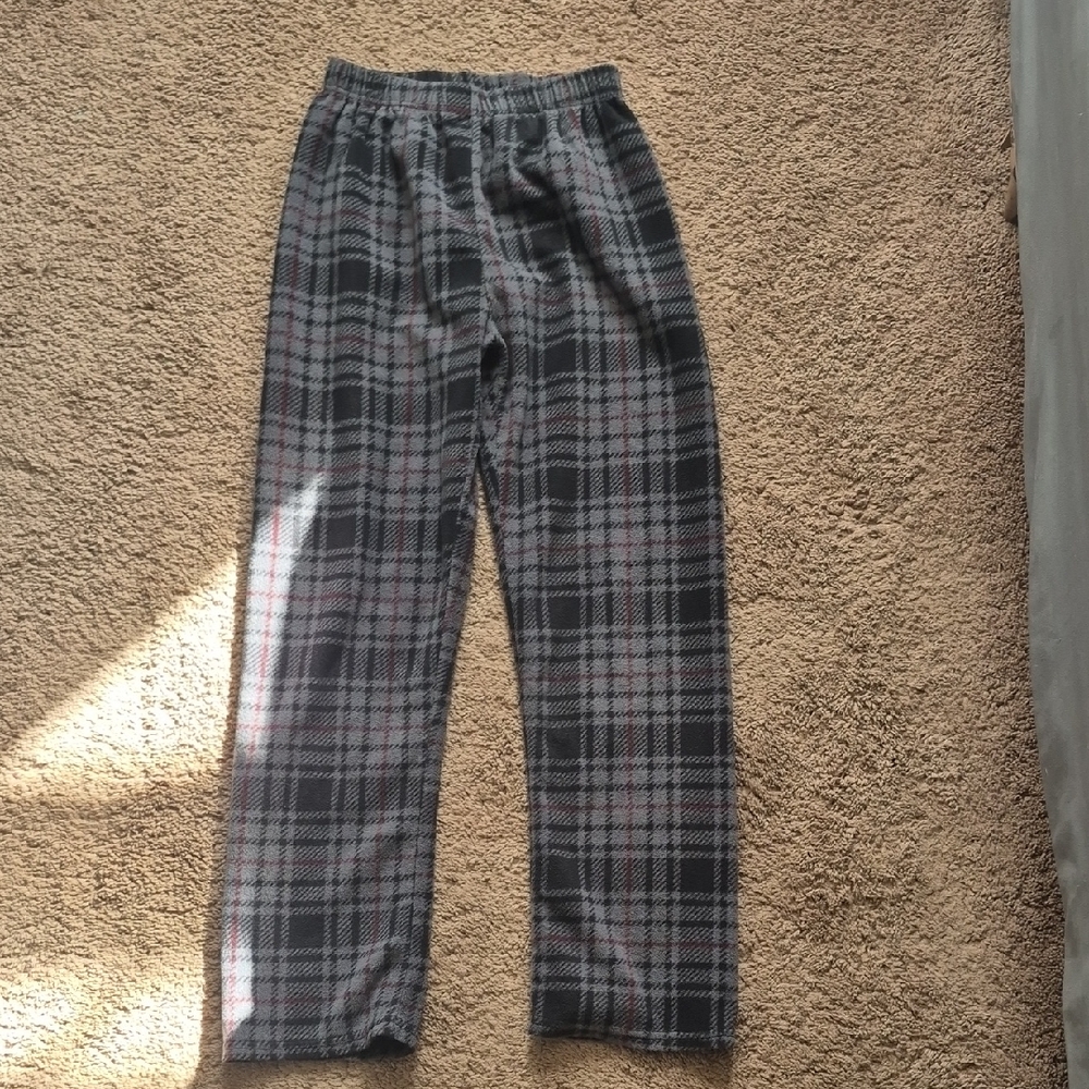 Cozy Plaid Kids Pajama Bottoms